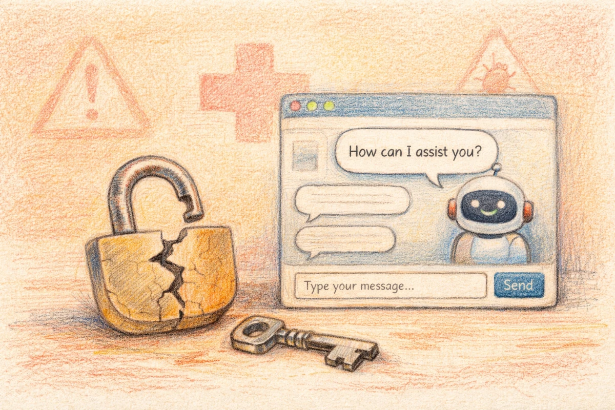 Sicherheitslücke in Healthcare-Chatbot