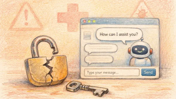 Security flaw in healthcare chatbot